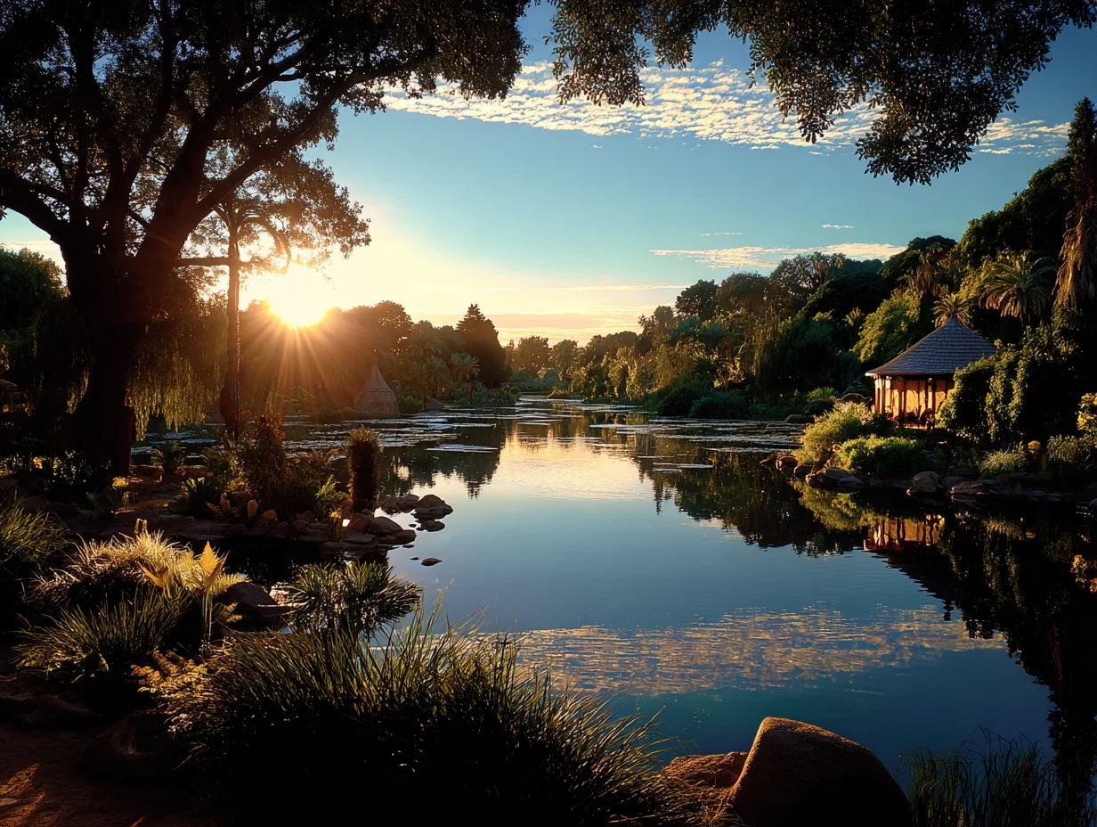 Fitzroy Gardens in East Melbourne has grown, luckily there are places to stay for those in need, and amenities as well. 
